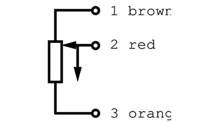 TR-0075 Novotechnik TR Series Linear Potentiometer Position Sensor, Voltage Divider Signal, Round Type