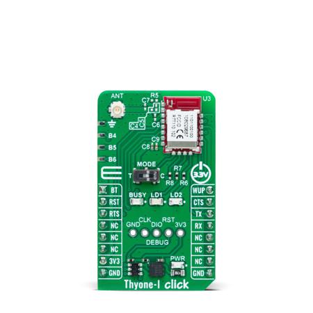 MIKROE-6085 MikroElektronika Thyone-I Click Wireless Communication Board for Industrial Use 2.4GHz