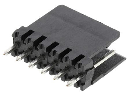66100611622 Wurth Elektronik 475 Series PCB Header, 6 Contact(s), 2.54 mm Pitch, 1 Row, Shrouded