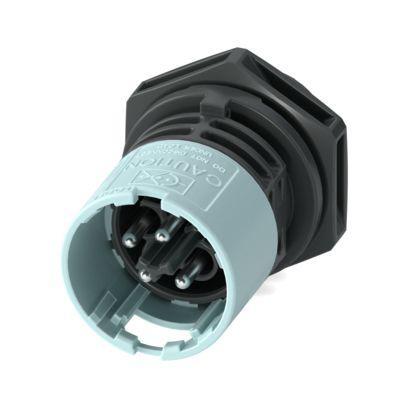 1308635 Phoenix Contact Connector, 4 Contacts, Front, Plug, Male, IP66, IP68, IP69, PRC 20 Series