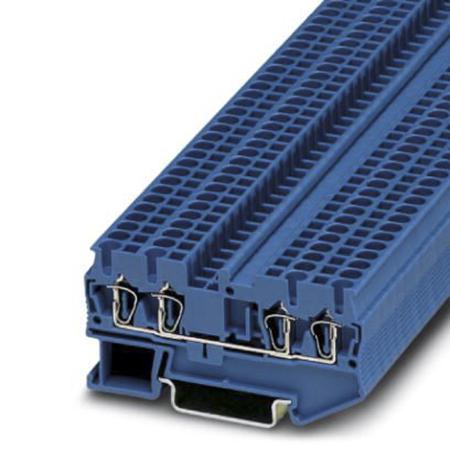 3031319 Phoenix Contact  ST B2.5-QUATTRO BU Series Blue, 2.5mm²