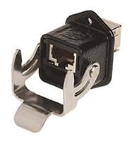 09452151561 HARTING Han 3A RJ45 Series Female RJ45 Connector, Panel Mount, Cat6 Straight 8 -Way