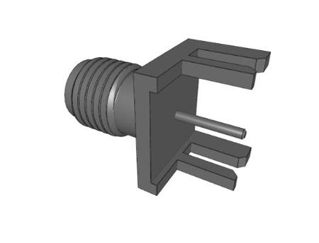 732511150 Molex 73251 Series Edge Female SMA, 50 Ω, Straight Body Edge Mount