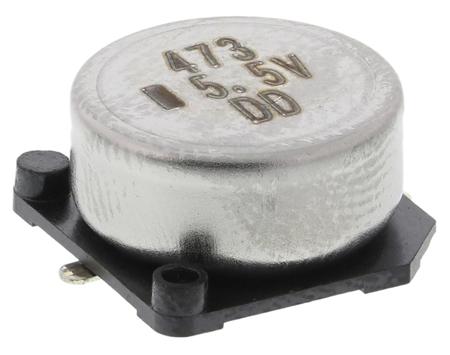 FC0H473ZFTBR24 KEMET 47mF Supercapacitor -20 → +80% Tolerance, Supercap FC 5.5V dc, Surface Mount