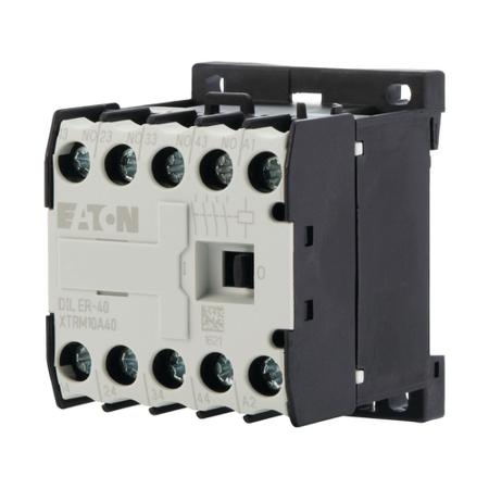 052725-DILER-40-230V50-60HZ- Eaton DILER Moeller Contactor Relay, 230 V Coil, 6 A, 4 NO, 600 V ac