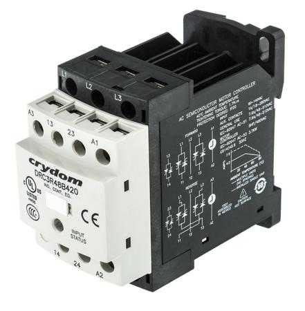 DRC3R48B420 Sensata Crydom Solid State Relay, 7.6 A Load, DIN Rail Mount