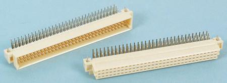 09033646919 HARTING 64 Way 2.54mm Pitch, Type C Class C2, 2 Row, Right Angle DIN 41612 Connector, Plug