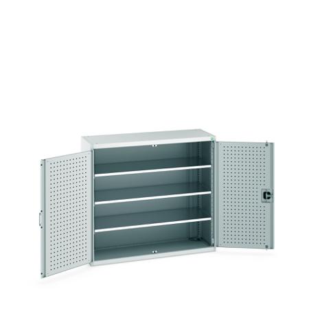 40014048-16V Bott 2 Door Sheet Steel Floor Standing Cupboard, 1300 X 525 X 1200mm