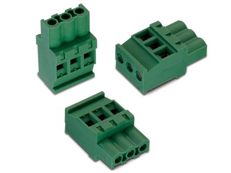 691344510004 Wurth Elektronik 3445 Series Pluggable Terminal Block, 4-Contact, 5.08 mm Pitch, 1-Row