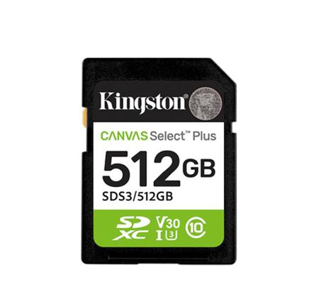 SDS3-512GB 512 GB SDXC SD Card, Class 10, UHS-I
