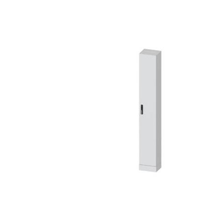 8GK1333-8KN13 Siemens ALPHA 630 Series Steel Single-Door-Door Floor Standing Enclosure, Plain Door Door, IP55, 1950 x 300 x 250mm
