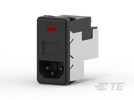 3-6609106-7 TE Connectivity, Corcom P 3A 230 V ac 50 / 60Hz, Snap-In EMI Filter, Fast-On