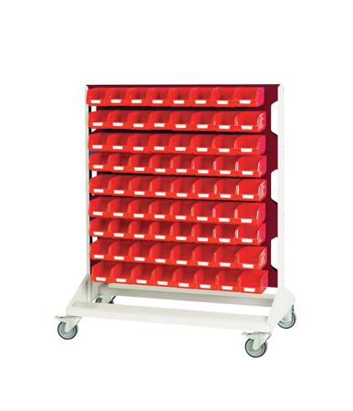 16917271-24V Bott Steel Rack Panel Trolley, 1000 x 550 x 1250mm