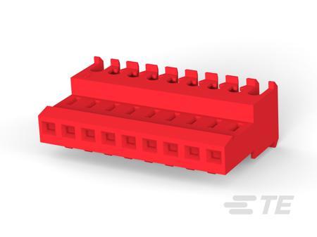 3-640620-9 TE Connectivity, MTA 100 Connector Assembly for use with Wire And Cable