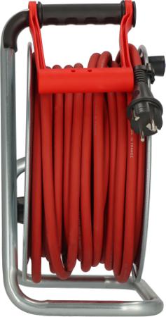 1207961 brennenstuhl 33m 4 Socket Type E - French Cable Reel Open Reel, 230 V, IP44
