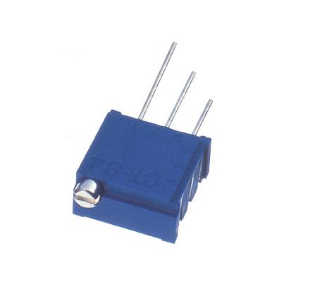 CT-94EW202 Through Hole Trimmer Potentiometer 0.5W Top Adjust Nidec Components