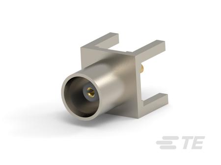 1060989-1 TE Connectivity Through Hole MCX Connector jack, 50Ω Impedance, Solder Termination, 0 → 6GHz