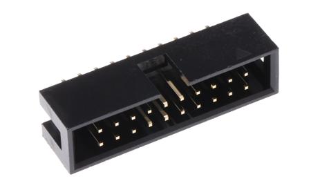 61202021621 Wurth Elektronik WR-BHD Series Straight Through Hole PCB Header, 20 Contact(s), 2.54 mm Pitch, 2 Row, Shrouded