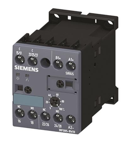 3RP2005-1BW30 Siemens DIN Rail Mount Timer Relay, 24 → 240V, 2-Contact, 0.05 s → 100h, DPDT