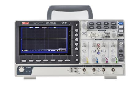 123-3761 RS PRO IDS1104B, 100MHz Portable Oscilloscope, 4 Analogue Channels - RS Calibrated