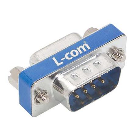 DGF9MF L-Com DGF 9 Way Screw D-sub Connector Socket, with Jack Screw