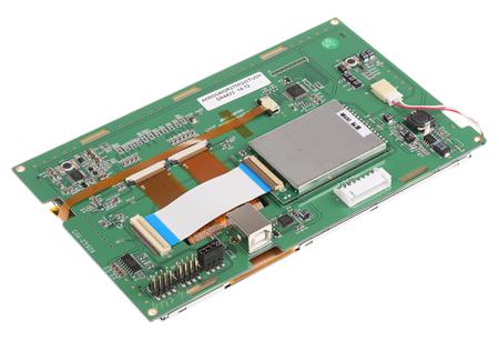 AM800480R2TMQW-TU0H Ampire  TFT LCD Colour Display / Touch Screen, 7in WVGA, 800 x 480pixels