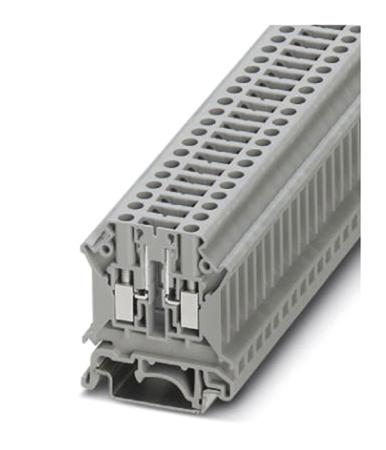 3000604 Phoenix Contact  UK 5 N-TG Series Grey, 0.2 → 6mm², Single-Level, Screw Termination