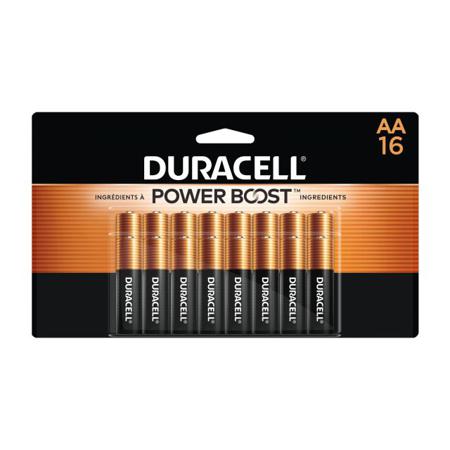 MN1500-P16-BOOST Duracell Alkaline Manganese Dioxide AA Battery 1.5V