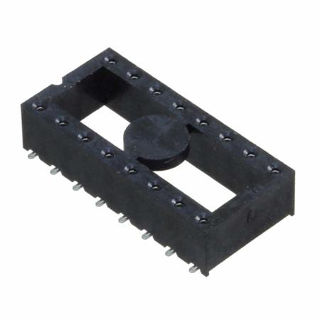 ICF-316-T-O Samtec, ICF 2.54mm Pitch Vertical 16 Way, PCB Mount Stamped Pin Open Frame IC Dip Socket