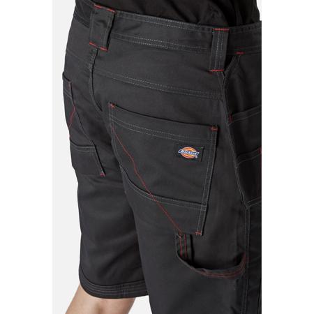 DK0A867UBLK1 Dickies DK0A4XSI Black Work shorts, 19.25 → 19.75in