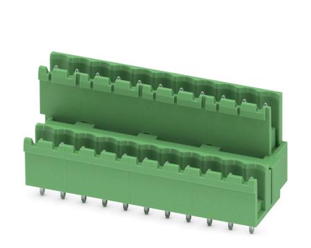 1846027 Phoenix Contact, 5.0mm Pitch, MDSTBV 2.5/11-G, 11 Way, Pluggable Terminal Block, Header, Solder Termination,