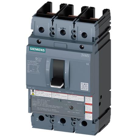 3VA5222-5EC31-1AA0 Siemens, SENTRON MCCB 3P 225A, Breaking Capacity 18 kA, Fixed Mount