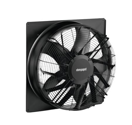 W3G910GV1203 ebm-papst Axial Fan, 380 → 480 V ac, ac Operation, 23440m³/h, 3.1kW, 4.7A Max, IP55, 1070 x 1070 x 313mm