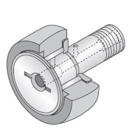 KRV40H-3AS Cam Follower Cam Follower KRV40H/3AS, 18mm ID, 40mm OD