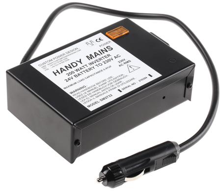 SM2732 Custom Power Design Quasi Sine Wave 200W Power Inverter, 22 → 30V dc Input, 230V ac Output
