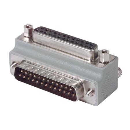 DG9025MF2 L-Com D Sub Adapter Male 25 Way D-Sub to Female 25 Way D-Sub