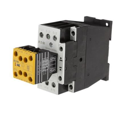191757-DILMS17-R23-230V50HZ-240V60HZ- Eaton DILMS 3 Pole Safety Contactor - 18 A, 230 V ac @ 50 Hz, 240 V ac @ 60 Hz Coil, 3NO