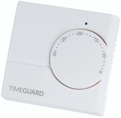 TRT030N Timeguard Programastat Plus SPST Thermostats, 6A, 230 V ac, 0 → 40 °C