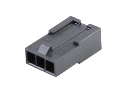 436400311 Molex, 43640 Male Connector Housing,  3 mm Pitch,  3 Way,  1 Row Straight