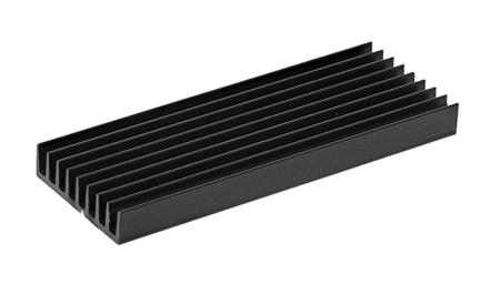 ICK40B Fischer Elektronik Heatsink, Universal Rectangular Alu, 8.5K/W, 51 x 19 x 4.8mm