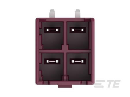 2371335-2 TE Connectivity Compact Power Connector Surface Mount Plug, 4, 10A, 300 V AC