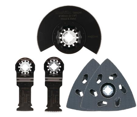 B-67511 Makita 5-Piece Oscillating Blade Set for use with Multi-Cutter