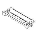 54132-3433 Molex, 54132,  0.5mm Pitch 34 Way Right Angle FPC Connector
