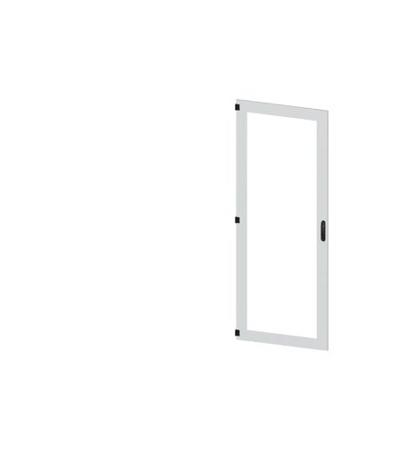 8MF1280-2UT15-0BE2 Siemens 8MF12 Series Glass, Steel RAL 7035 Glazed Door, 2200mm H, 800mm W for Use with SIVACON 8MF1