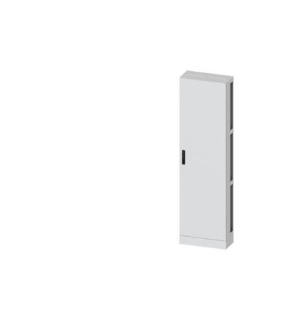 8GK1323-8KP23 Siemens ALPHA 630 Series Steel Single-Door-Door Floor Standing Enclosure, Plain Door Door, IP55, 1950 x 550 x 250mm