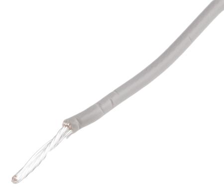 841-7336 RS Pro PTFE Equipment Wire 100m Fuels, Gasoline, Hydraulic Fluid, Lubricants, Oils Resistant, 0.597 mm² CSA , 20 AWG