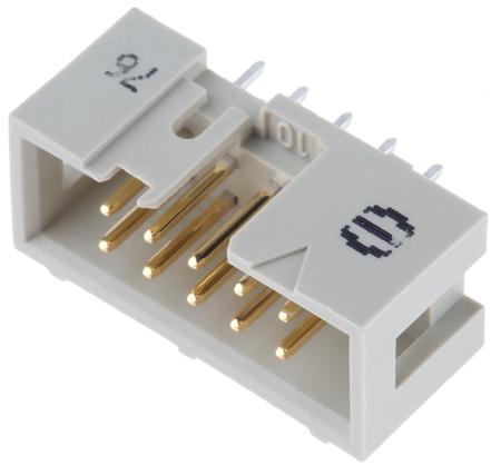 09185107324 HARTING SEK 18 Series Straight Through Hole PCB Header, 10 Contact(s), 2.54 mm Pitch, 2 Row, Shrouded