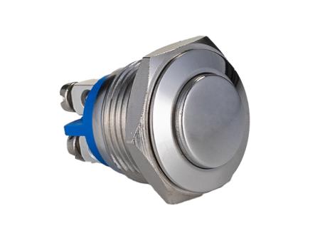 MP0042/3 Bulgin MP Series Push Button Switch, Momentary, Panel Mount, 16.2mm Cutout, SPST, 36V dc, IP68