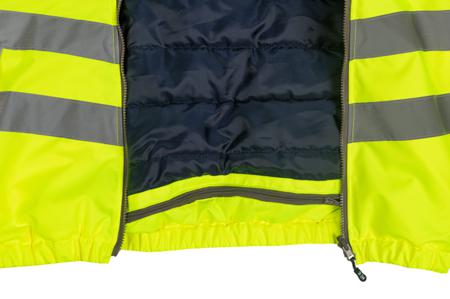 628AA2EU1FY1-XL 4-In-1 Hi Visibility Rain Jacket With De
