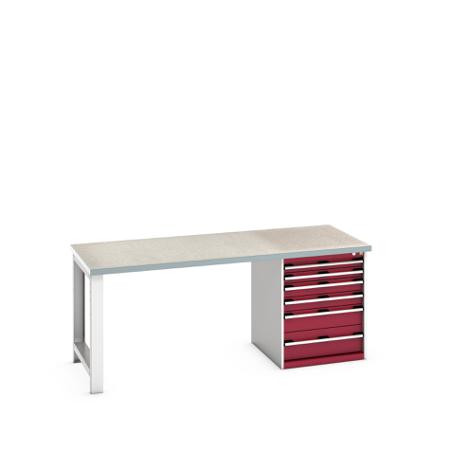 41004116-24V Bott 41004116.24V Sheet Steel Workbench, 840mm x 900mm x 2000mm